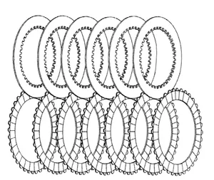 Rivera Primo REPLACEMENT CLUTCH PLATES FOR PRIMO BELT DRIVES