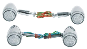 RBS Custom Parts RBS LED BILLET BULLET STYLE TURN SIGNAL KITS