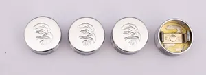 Midwest Acorn Nut Company CHROME BOLT COVERS FOR HEX, ALLEN AND BUTTONHEAD BOLTS