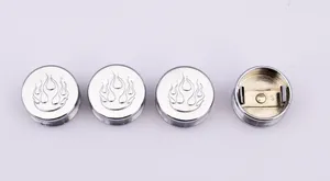 Midwest Acorn Nut Company CHROME BOLT COVERS FOR HEX, ALLEN AND BUTTONHEAD BOLTS