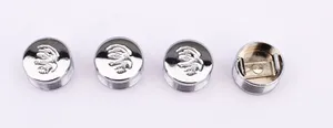 Midwest Acorn Nut Company CHROME BOLT COVERS FOR HEX, ALLEN AND BUTTONHEAD BOLTS