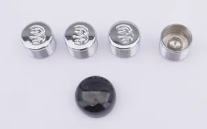 Midwest Acorn Nut Company CHROME BOLT COVERS FOR HEX, ALLEN AND BUTTONHEAD BOLTS