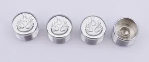 Midwest Acorn Nut Company CHROME BOLT COVERS FOR HEX, ALLEN AND BUTTONHEAD BOLTS