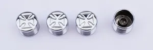 Midwest Acorn Nut Company CHROME BOLT COVERS FOR HEX, ALLEN AND BUTTONHEAD BOLTS