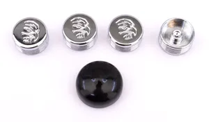 Midwest Acorn Nut Company CHROME BOLT COVERS FOR HEX, ALLEN AND BUTTONHEAD BOLTS