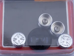 Midwest Acorn Nut Company CHROME BOLT COVERS FOR HEX, ALLEN AND BUTTONHEAD BOLTS