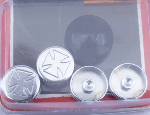 Midwest Acorn Nut Company CHROME BOLT COVERS FOR HEX, ALLEN AND BUTTONHEAD BOLTS