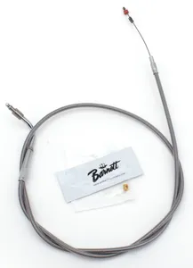 Barnett Clutches & Cables T04 - THROTTLE & IDLE CABLE 1996-2015 SOFTAIL, 1996-2017 DYNA, 1996-2001 CARBURETOR EQUIPPED TOURING & 2007 TO PRESENT SPORTSTER
