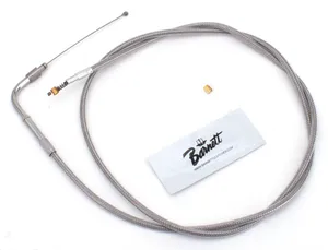 Barnett Clutches & Cables T04 - THROTTLE & IDLE CABLE 1996-2015 SOFTAIL, 1996-2017 DYNA, 1996-2001 CARBURETOR EQUIPPED TOURING & 2007 TO PRESENT SPORTSTER
