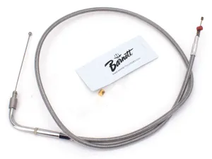 Barnett Clutches & Cables T04 - THROTTLE & IDLE CABLE 1996-2015 SOFTAIL, 1996-2017 DYNA, 1996-2001 CARBURETOR EQUIPPED TOURING & 2007 TO PRESENT SPORTSTER