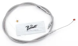 Barnett Clutches & Cables T02 - THROTTLE & IDLE CABLE 1981-1989 BIG TWIN & 1981-1985 SPORTSTER