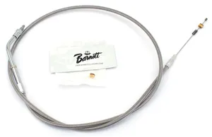 Barnett THROTTLE AND IDLE CABLES FOR USE WITH S&S SUPER E AND SUPER G CARBURETORS AND 1986-1995 THREADED THROTTLE