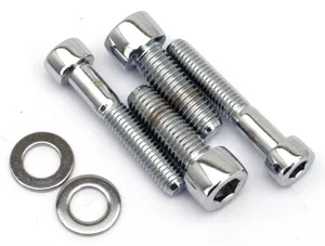 Colony CHROME SOCKET HEAD CALIPER MOUNTING SCREW KITS