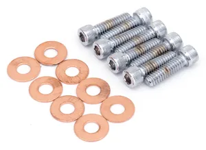 Midwest Acorn Nut Company CHROME ROCKER COVER SCREW KITS