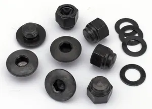 Colony ROCKER SHAFT END CAP AND NUT KIT
