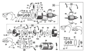 Colony 3-BRUSH "32E" & "52E" GENERATOR PARTS FOR MODELS 1932-1957