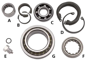 Colony PARTS FOR OEM 6-SPEED "CRUISE DRIVE" TRANSMISSIONS