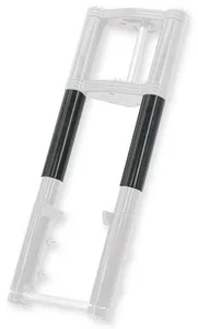 Zodiac (Made in Europe) Fat Bubba Lower Fork Leg Covers, Black Anodized, 300mm