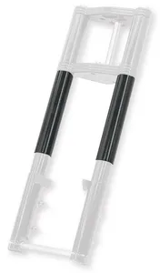 Zodiac (Made in Europe) Fat Bubba Lower Fork Leg Covers, Black Anodized, 350mm