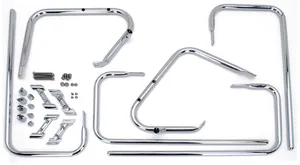 V-Twin DUAL RAIL SADDLEBAG GUARDS