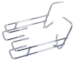 V-Twin DUAL RAIL SADDLEBAG GUARDS