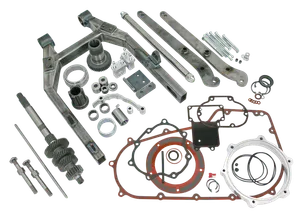 Zodiac (Made in Europe) "WIDE-ASS" SWING ARM KIT DYNA 2006 THRU 2017