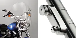 National Cycle NATIONAL CYCLE SWITCHBLADE 2-UP QUICK-RELEASE WINDSHIELDS