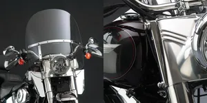 National Cycle NATIONAL CYCLE SWITCHBLADE 2-UP QUICK-RELEASE WINDSHIELDS