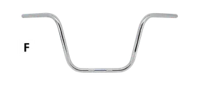 CRC FEHLING ONE INCH DIAMETER APEHANGER HANDLEBARS