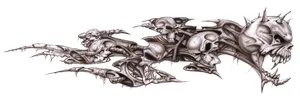 Lethal Threat LETHAL THREAT "BIKE TATTOOS" DESIGNS AND TANK DECALS