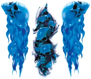 Lethal Threat LETHAL THREAT "BIKE TATTOOS" DESIGNS AND TANK DECALS