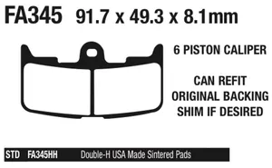 EBC EBC FRONT DISC BRAKE PADS