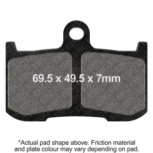 EBC EBC FRONT DISC BRAKE PADS