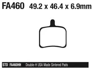 EBC EBC REAR DISC BRAKE PADS