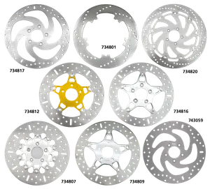 EBC Brakes International EBC STAINLESS STEEL DISC BRAKE ROTORS