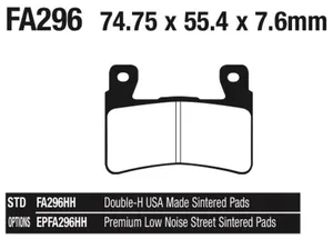 EBC Brakes International EBC FRONT DISC BRAKE PADS
