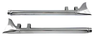 V-Twin WYATT-GATLING FISHTAIL DRAG MUFFLERS