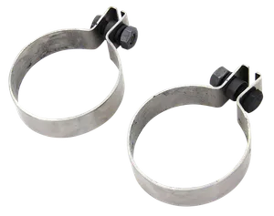 V-Twin EXHAUST PORT CLAMPS FOR PANHEAD