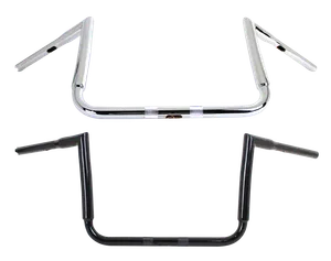 V-Twin PHAT CHIZELED BAT WING HANDLEBARS