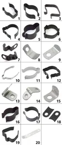 Samwel WIRE AND CABLE CLIPS FOR VINTAGE MODELS