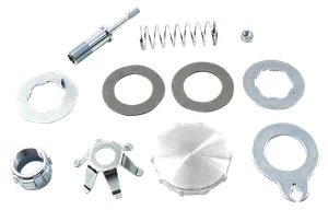 V-Twin FRICTION TYPE ADJUSTABLE STEERING DAMPER KIT FOR WIDE GLIDE FORKS