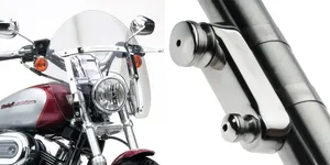 National Cycle NATIONAL CYCLE SWITCHBLADE SHORTY QUICK-RELEASE WINDSHIELDS