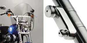 National Cycle NATIONAL CYCLE SWITCHBLADE CHOPPED QUICK-RELEASE WINDSHIELDS