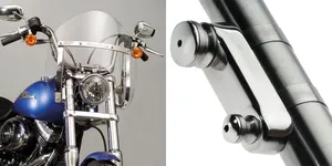 National Cycle NATIONAL CYCLE SWITCHBLADE SHORTY QUICK-RELEASE WINDSHIELDS