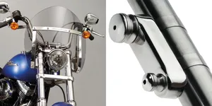 National Cycle NATIONAL CYCLE SWITCHBLADE SHORTY QUICK-RELEASE WINDSHIELDS