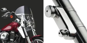 National Cycle NATIONAL CYCLE SWITCHBLADE CHOPPED QUICK-RELEASE WINDSHIELDS