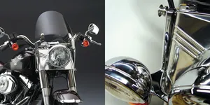 National Cycle NATIONAL CYCLE SWITCHBLADE DEFLECTOR QUICK-RELEASE WINDSHIELDS