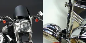 National Cycle NATIONAL CYCLE SWITCHBLADE DEFLECTOR QUICK-RELEASE WINDSHIELDS