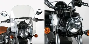 National Cycle NATIONAL CYCLE SPARTAN QUICK-RELEASE WINDSHIELDS