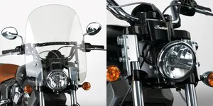 National Cycle NATIONAL CYCLE SPARTAN QUICK-RELEASE WINDSHIELDS